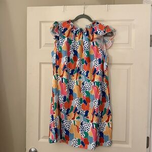 Vibrant Multicolor Women's Mini Dress